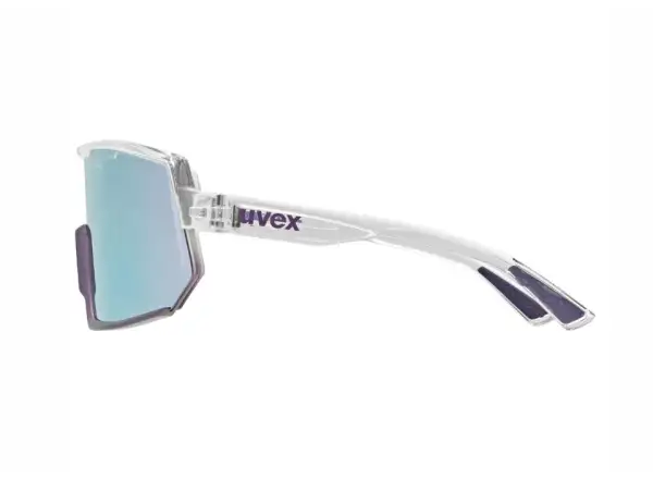 Uvex Sportstyle 235 glasses Clear/Met Purple/Mirror Lavender