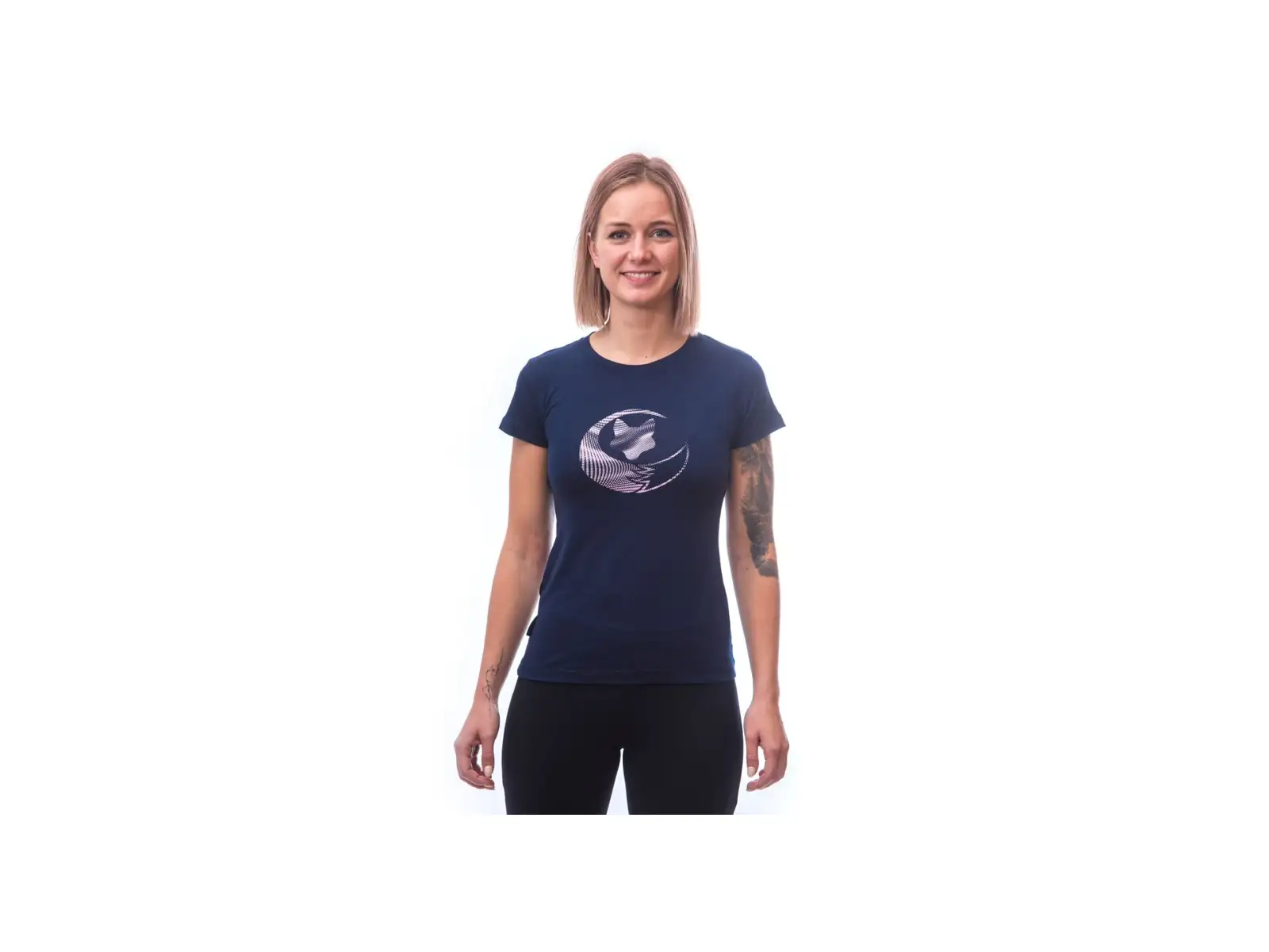 Sensor Merino Active PT Fox women's t-shirt short sleeve Deep Blue