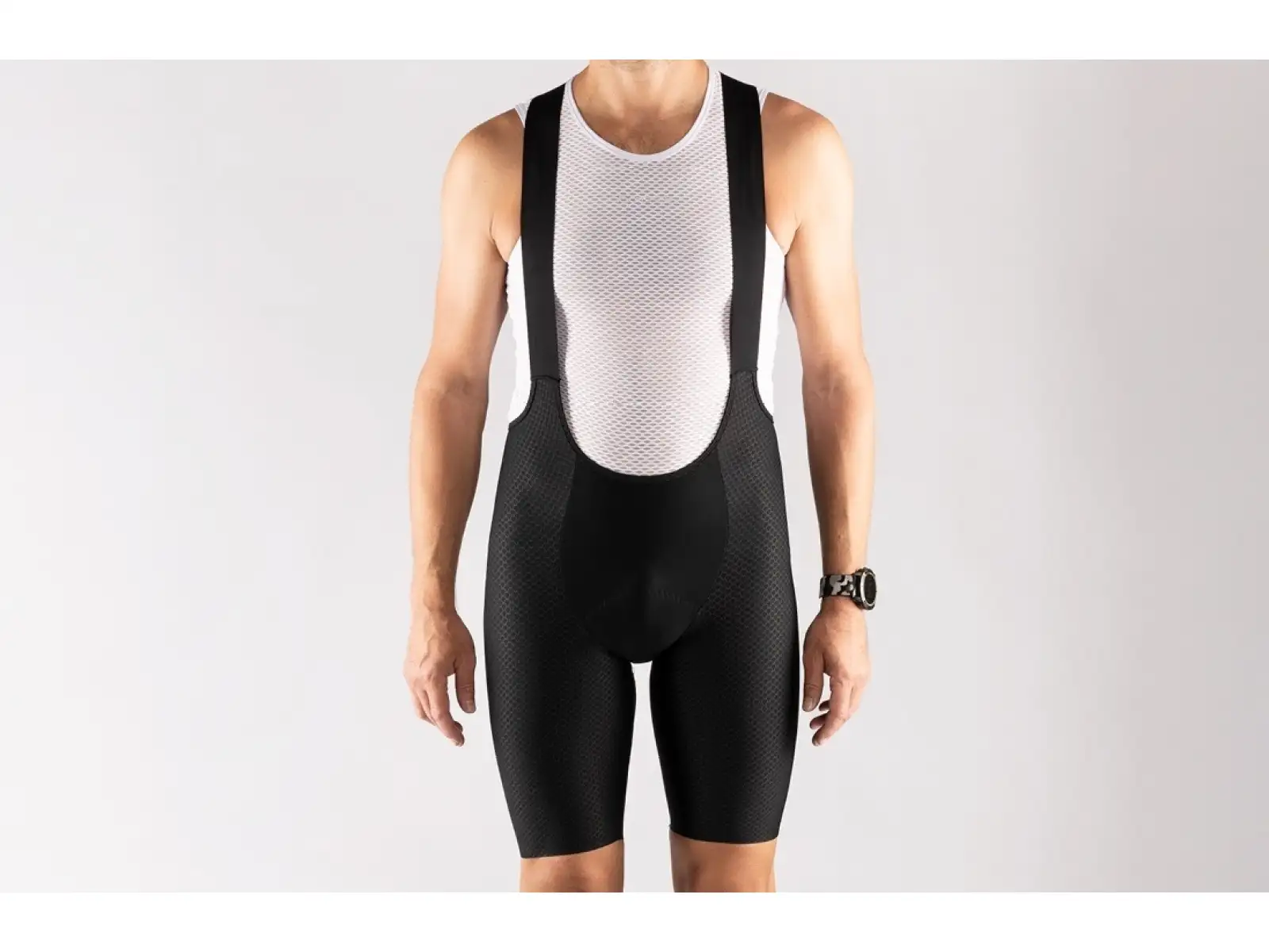 Force F Winner bib shorts with padding black