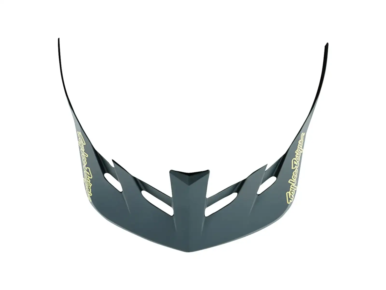 Troy Lee Designs Flowline SE helmet Badge Gray/GLO Yellow