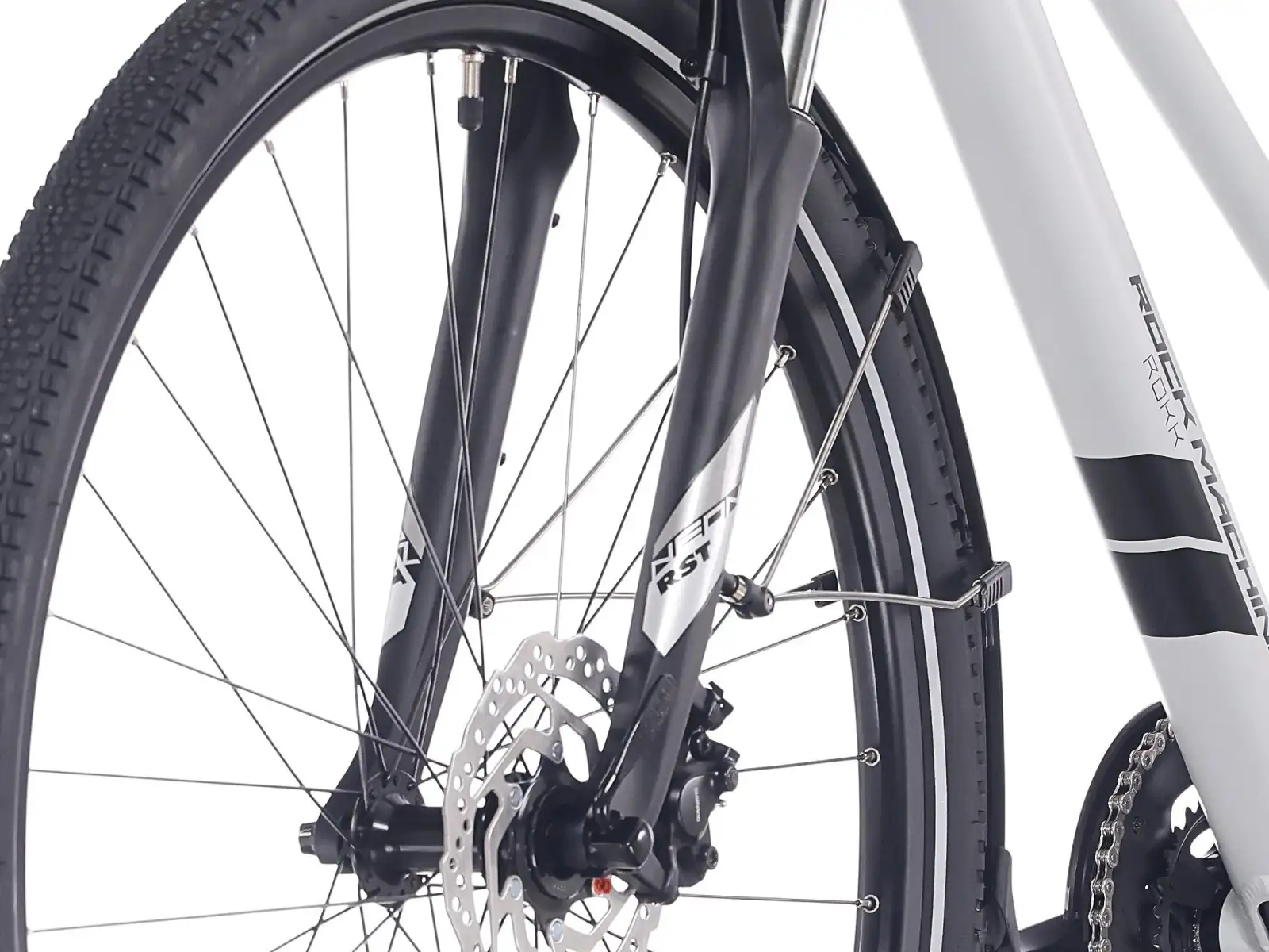 Rock Machine Rokk 40 Easy Entry trekking bike Gloss Limerock Grey