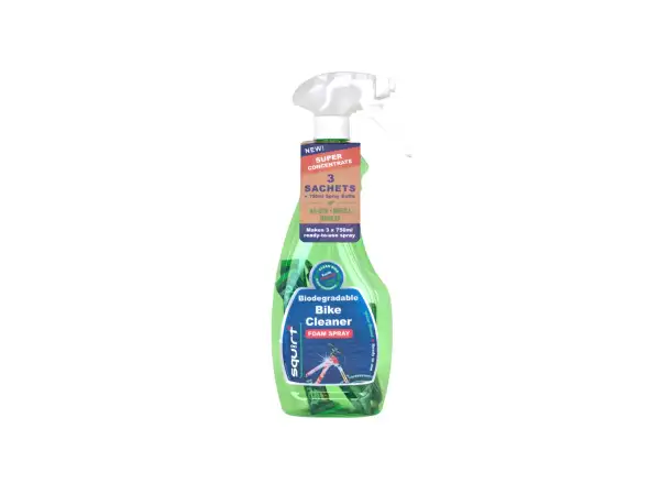 Squirt pack cleaner 750ml sprayer + 3x 30 ml sachet super concentrate
