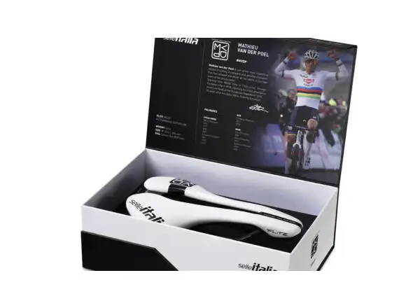 Selle Italia FLITE Boost Superflow Kit Carbon MVDP Edition L3 Carbon +10 mm saddle white