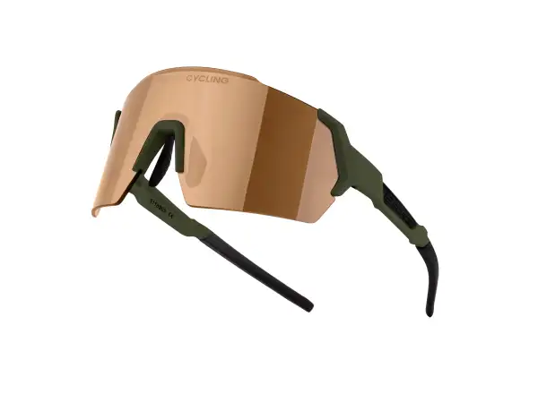 Force Electra glasses green/brown mirrored lenses