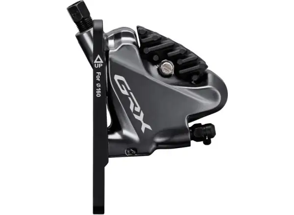 Shimano GRX BR-RX810 Front Brake Calliper Flat Mount Polymer L03A + Cooler for 140/160 mm