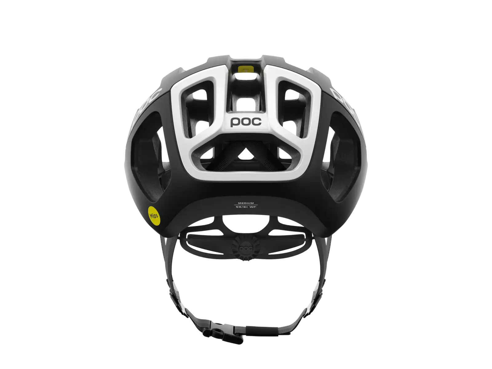 POC Ventral Air WF MIPS road helmet Uranium Black Matt