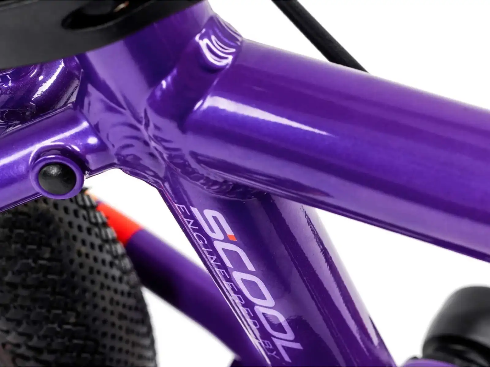 Academy Grade 2 Belt children's bike 14" purple