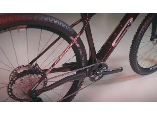 Superior Team 29 Elite Gloss Red Carbon/Chrome mountain bike