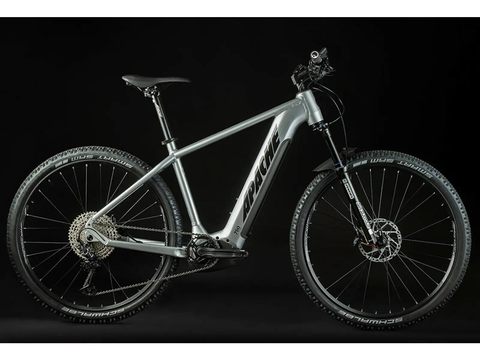 Apache Hupahu 1 750Wh mountain e-bike silver