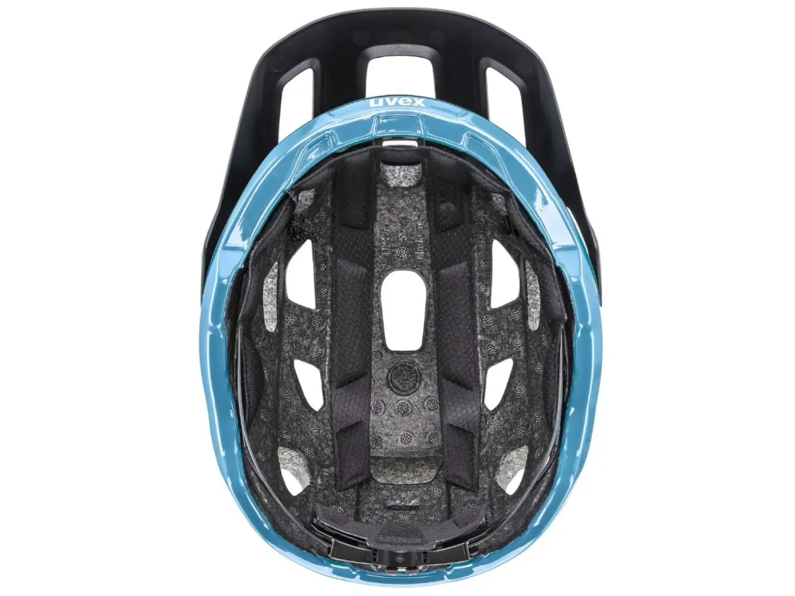 Uvex React MTB helmet Deep Space/Azure Matt