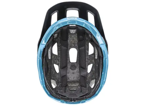 Uvex React MTB helmet Deep Space/Azure Matt