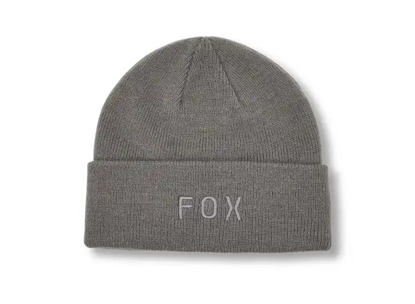 Fox Wordmark Beanie women's cap Pewter