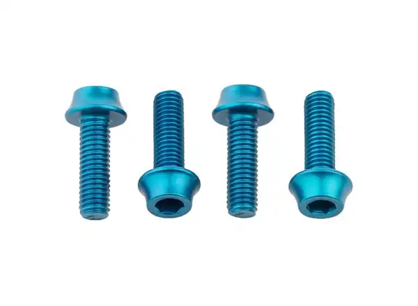 WOLF TOOTH bolts for cage turquoise 4pcs