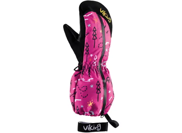 Viking Snoppy children's gloves pink