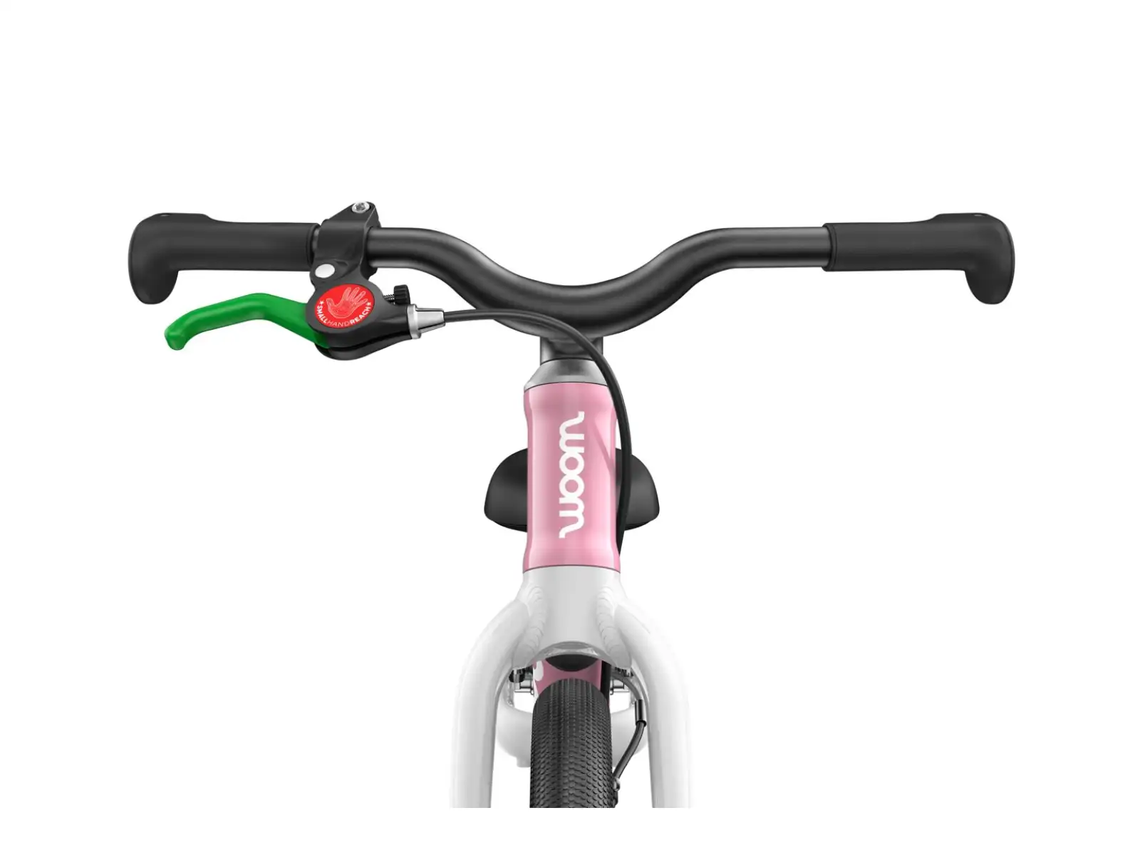 Woom GO 1 kids balance bike 12" Powder Pink