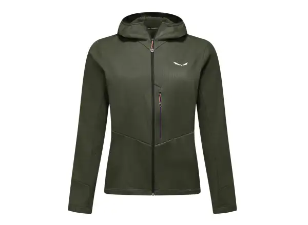 Salewa Pedroc 3 Hooded women's sweatshirt Dark Olive