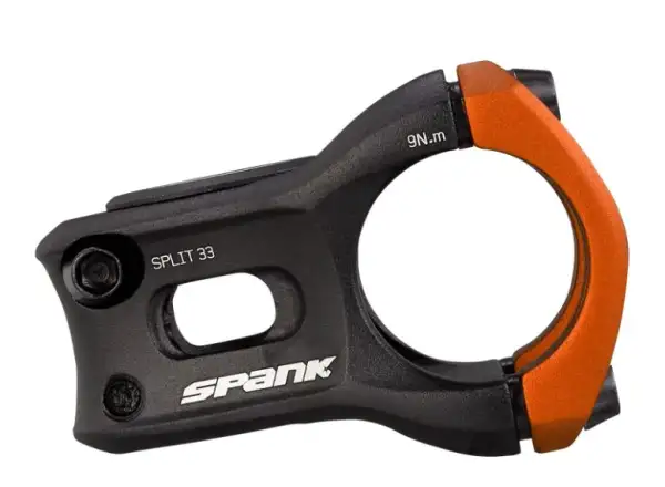Spank Split stem 33 mm orange
