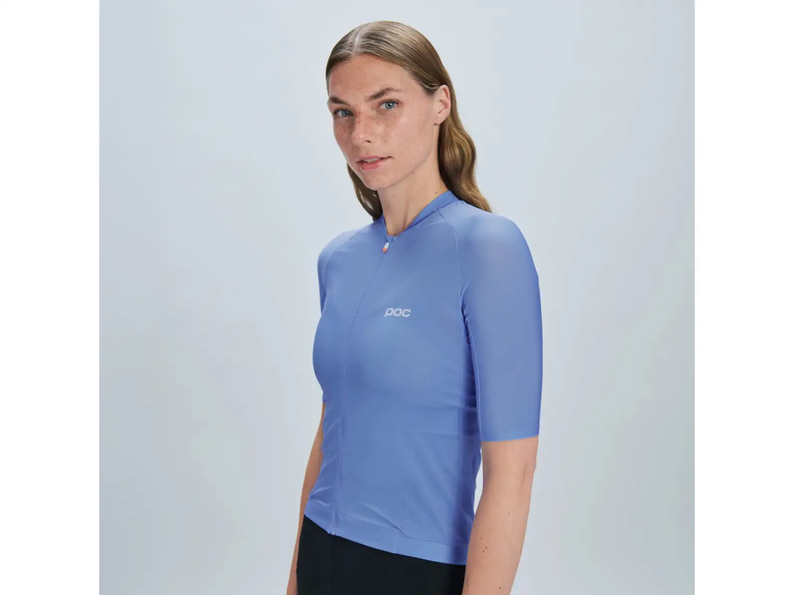 POC Pristine women's jersey short sleeve Bazzite Blue