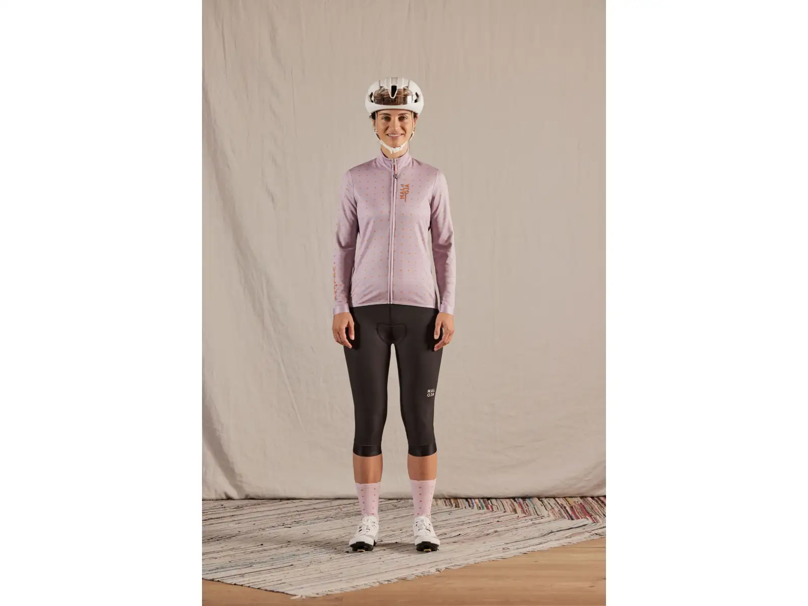 Maloja ToadstoolM. 1/1 women's cycling jacket Deep Black Multi