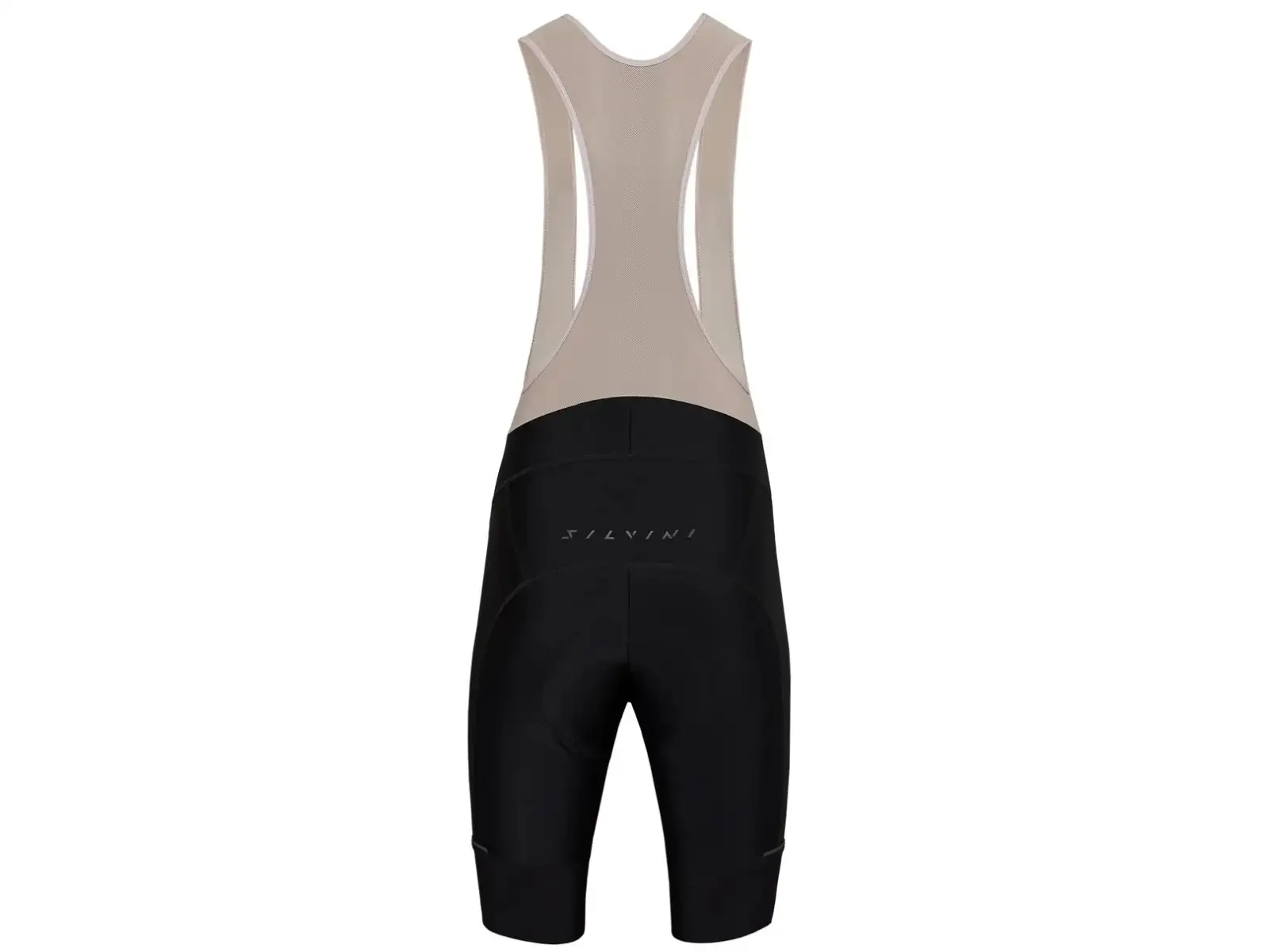 Silvini Suela Bib women's shorts with braces and pad Black/Cream