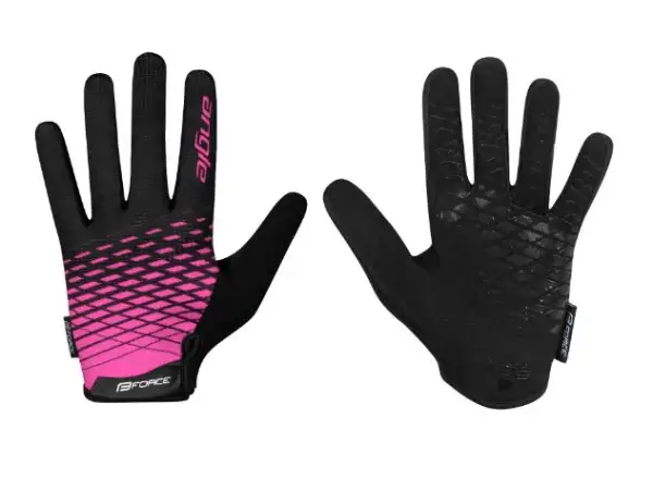 Force Angle MTB unisex gloves pink/black