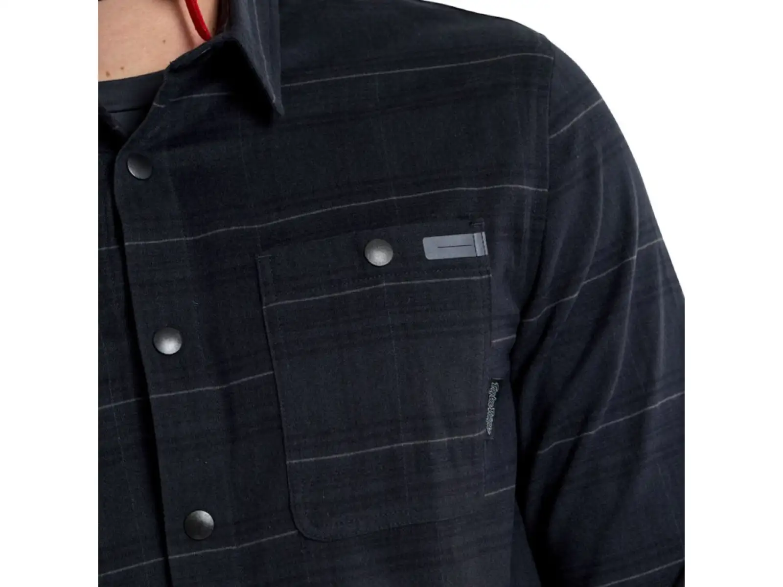 Troy Lee Designs Grind Flannel men's shirt Plaid Carbon