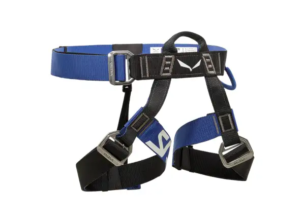 Salewa Via Ferrata Evo ferrata harness Black/Blue