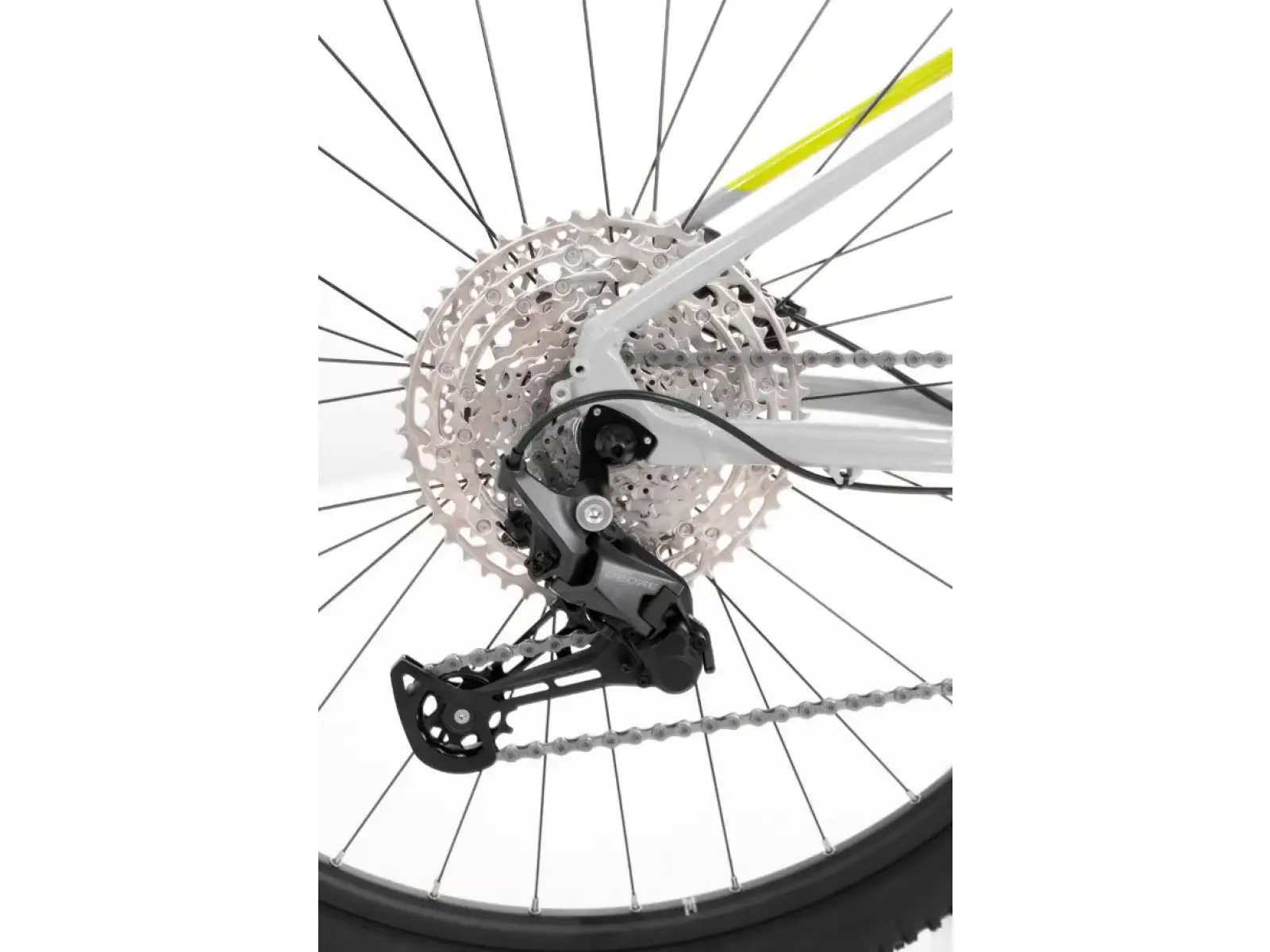 Rock Machine Torrent 60-29 gloss light grey/dark grey/yellow mountain bike