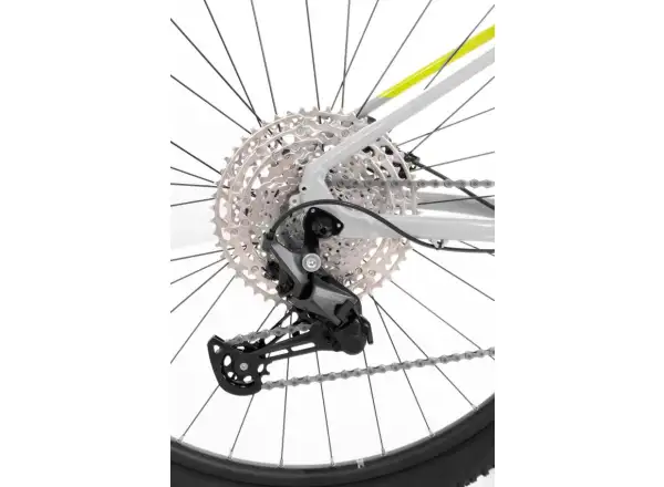 Rock Machine Torrent 60-29 gloss light grey/dark grey/yellow mountain bike