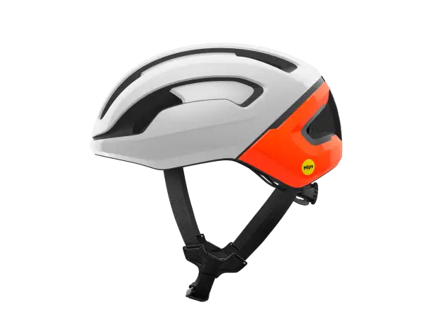 POC Omne Air MIPS road helmet Hydrogen White/Fluorescent Orange