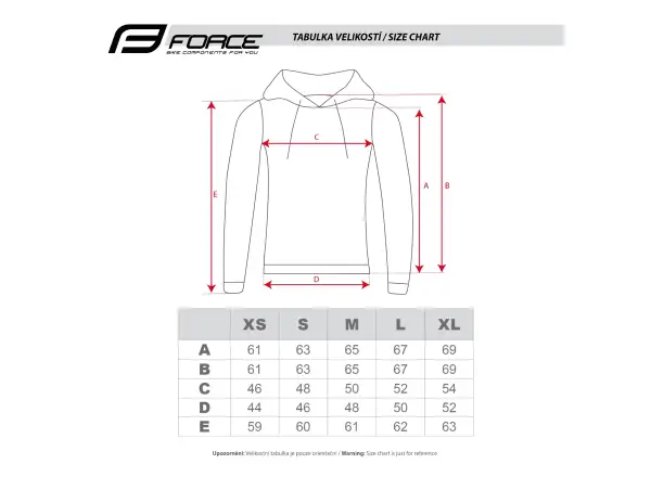 Force Comfy Lady women's hoodie black