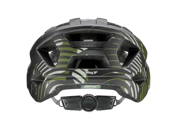 Uvex Air Wing 2 CC children's helmet Dark Olive-Black Matt