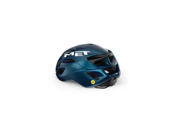 MET Rivale Mips road helmet Teal metallic blue