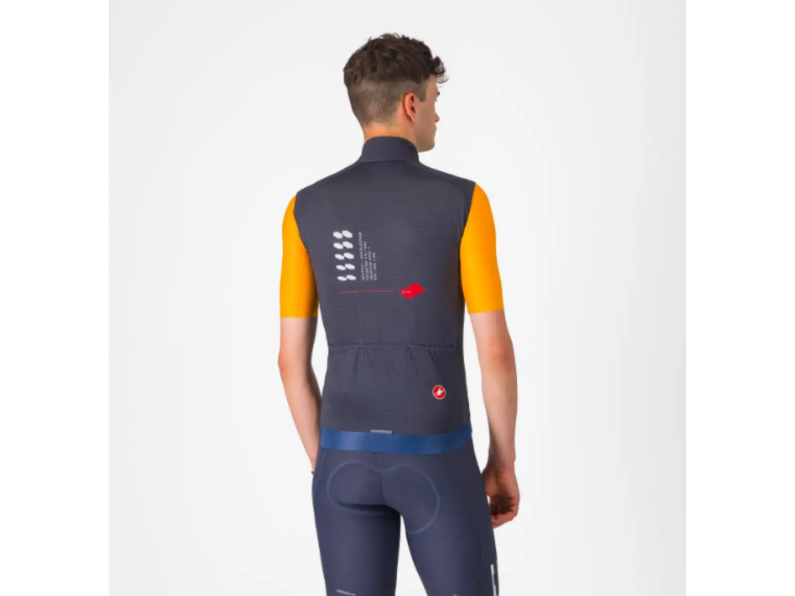 Castelli Espresso R-A/D men's vest Smoky Gray