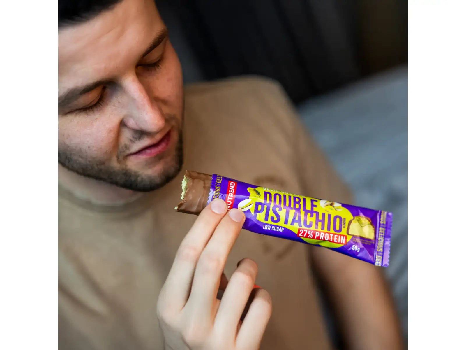 Nutrend Delicious Bar bar 50 g double pistachio