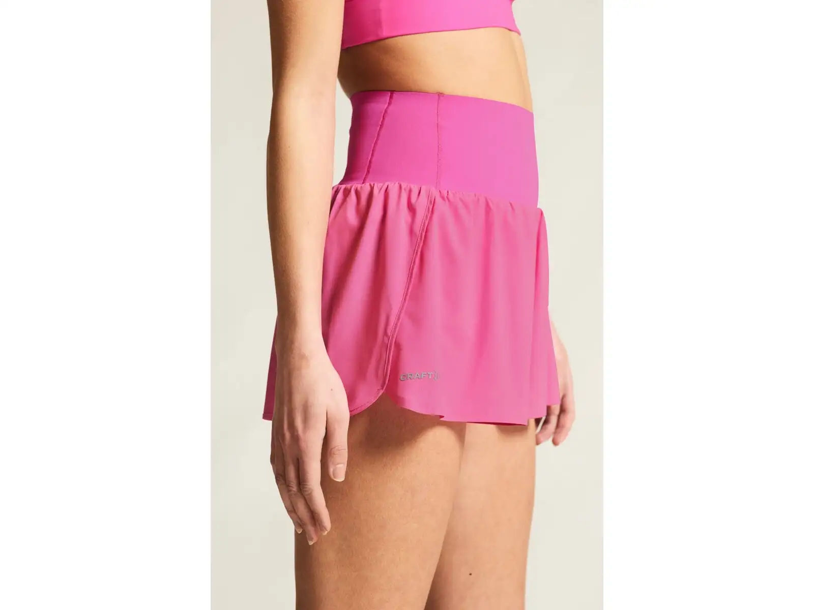 Craft Hypervent Wide women's running shorts pink