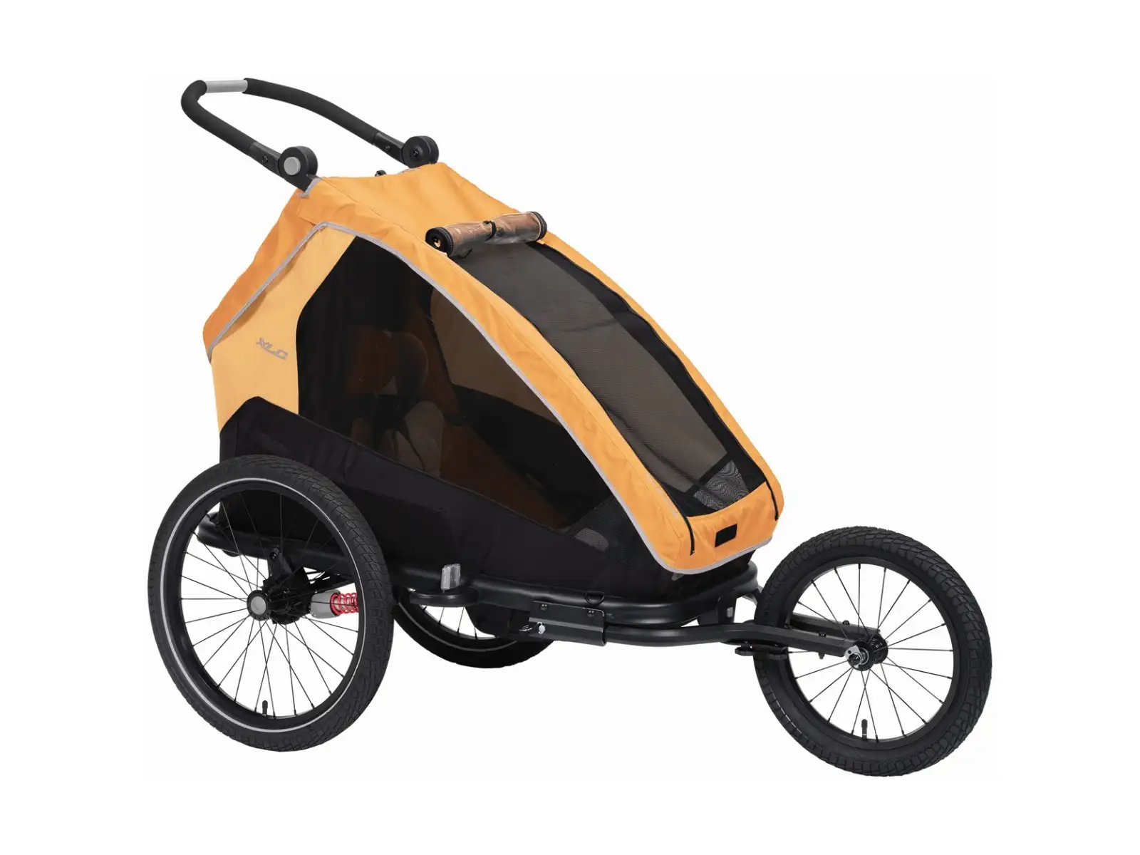 XLC MONOs BS-C09 children's trailer 20" Marigold/Anthrazit