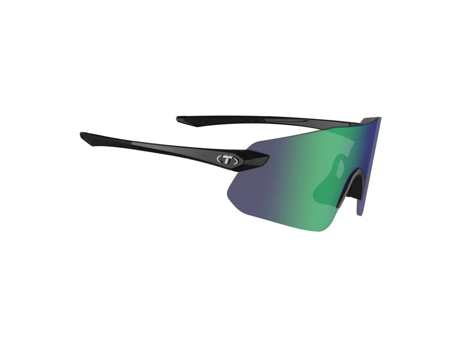 Tifosi Vogel SL sports glasses Gloss Black/Smoke Green Mirror