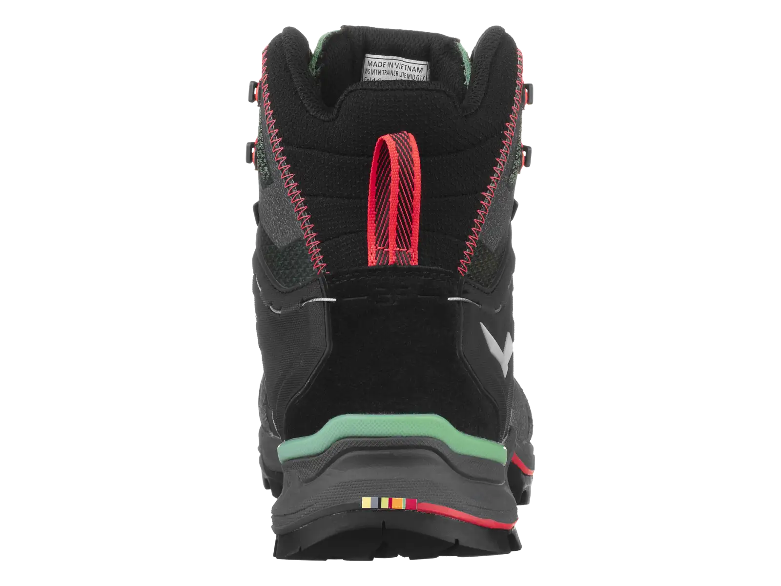 Salewa WS MTN Trainer Lite Mid Gore-Tex women's boots Feld Green/Fluo Coral
