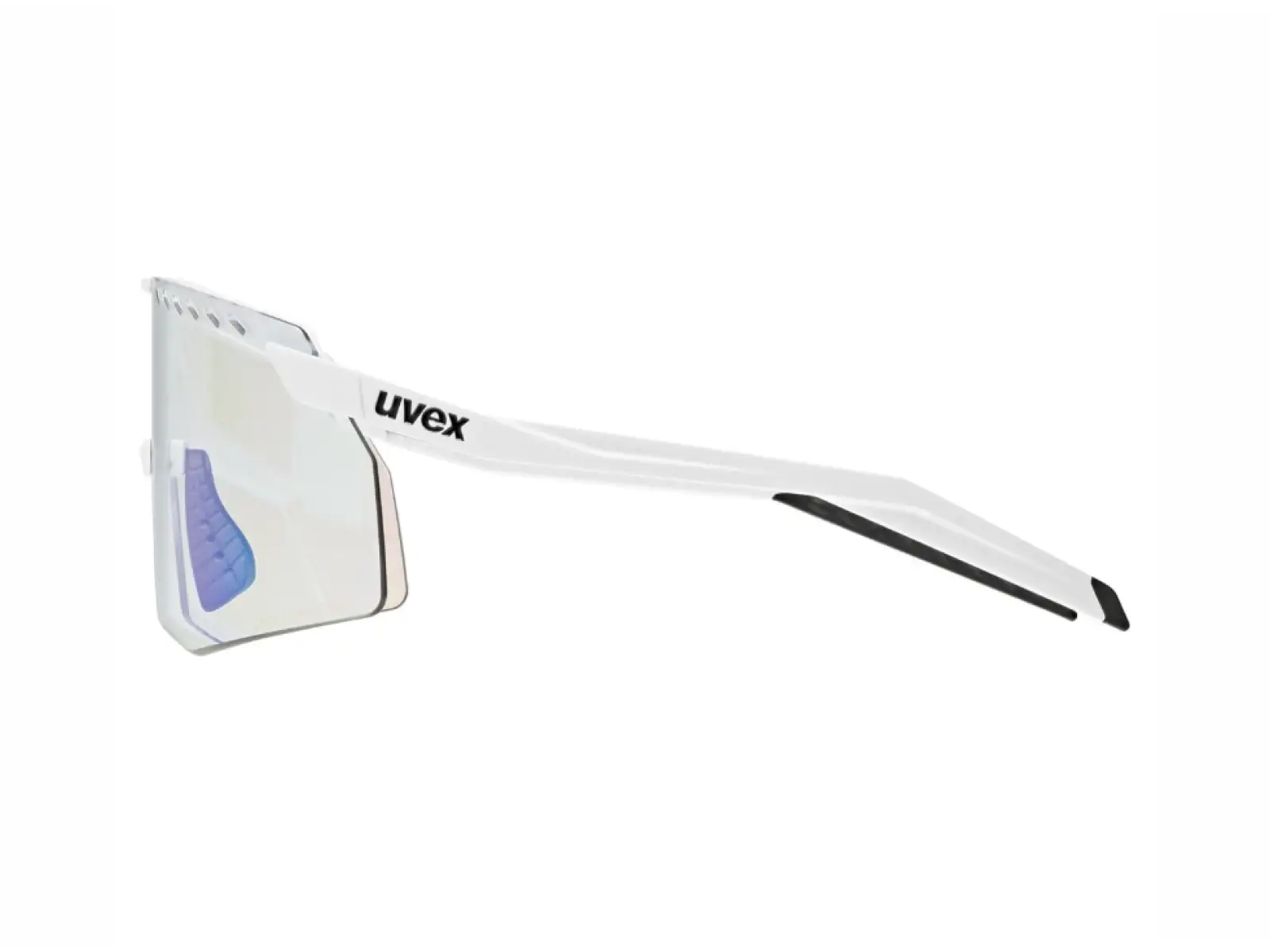 Uvex Pace Stage Variomatic glasses White Matt/Mirror Green