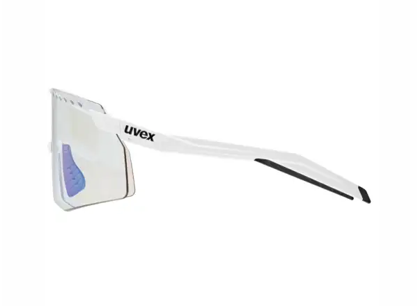 Uvex Pace Stage Variomatic glasses White Matt/Mirror Green