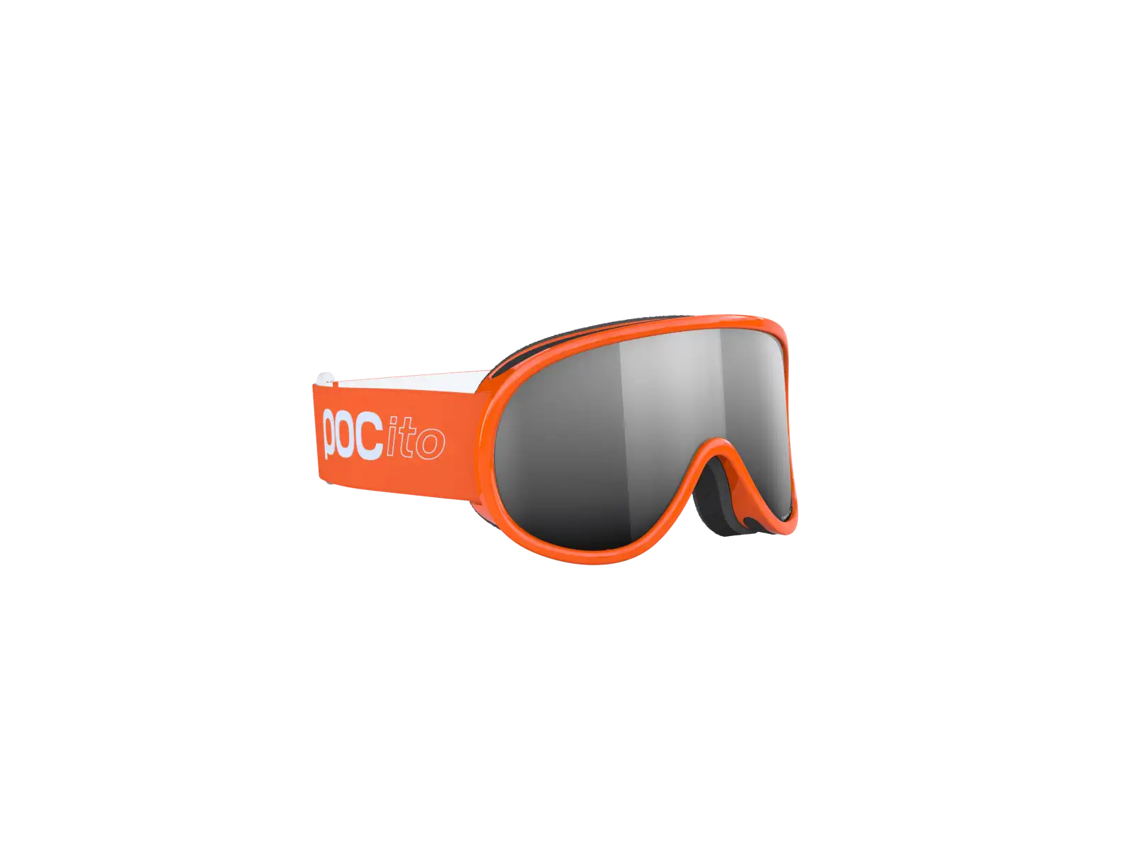 POC POCito Retina kids ski goggles Fluorescent Orange/Partly Sunny Silver