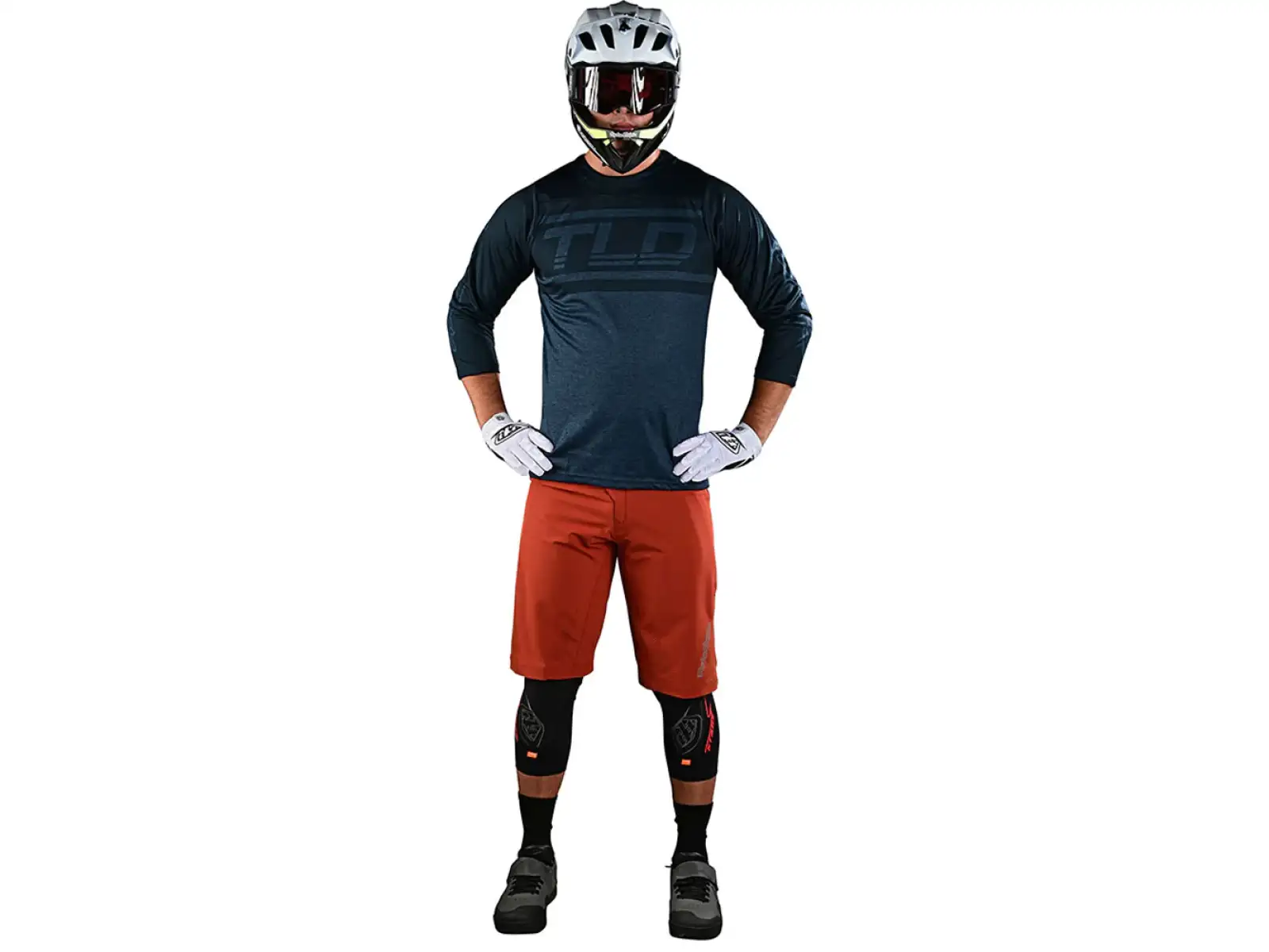 Troy Lee Designs Ruckus men's jersey 3/4 sleeve dark slate