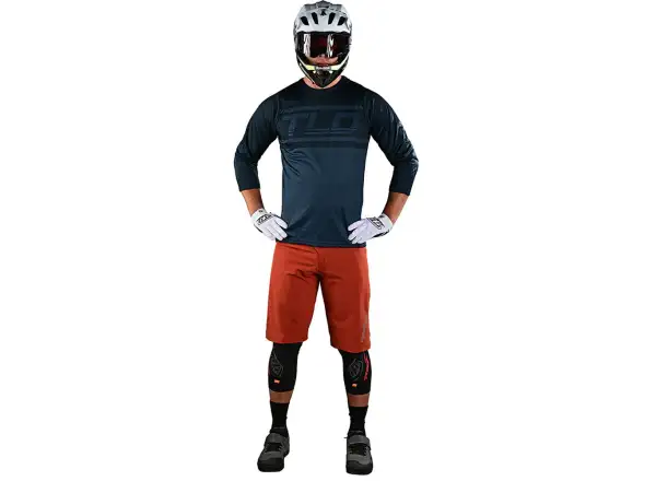 Troy Lee Designs Ruckus men's jersey 3/4 sleeve dark slate