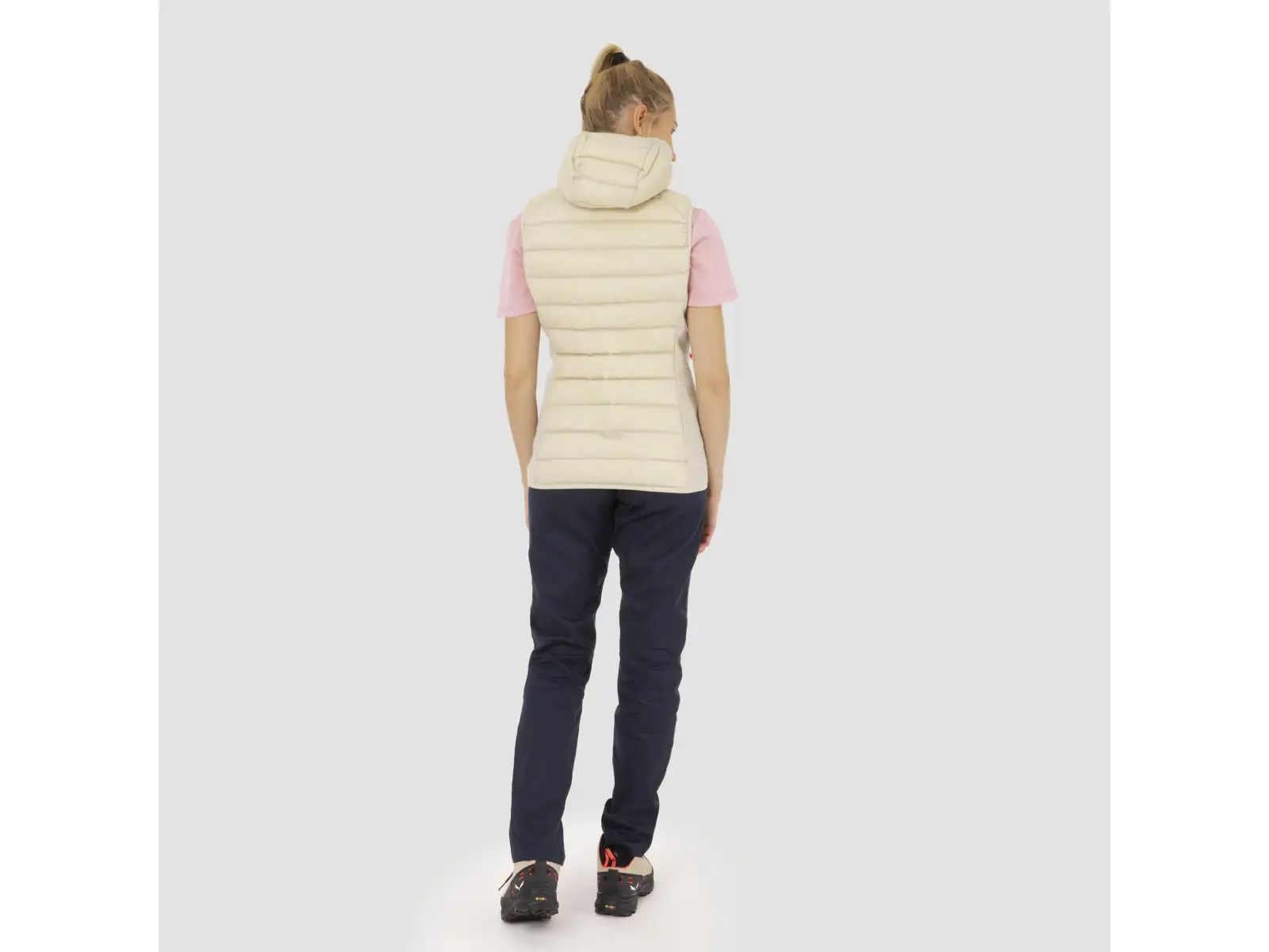 Salewa Fanes Sarner RDS Hybrid women's vest Oatmeal