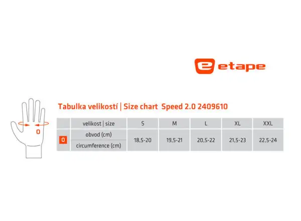 Etape Speed 2.0 gloves Black