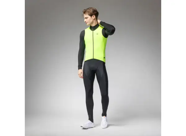 Alé PR-E Thermo 2.0 men's cycling vest Fluo Yellow
