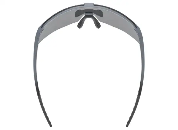 Uvex Pace Stage sunglasses Grey Matt/Mirror Green