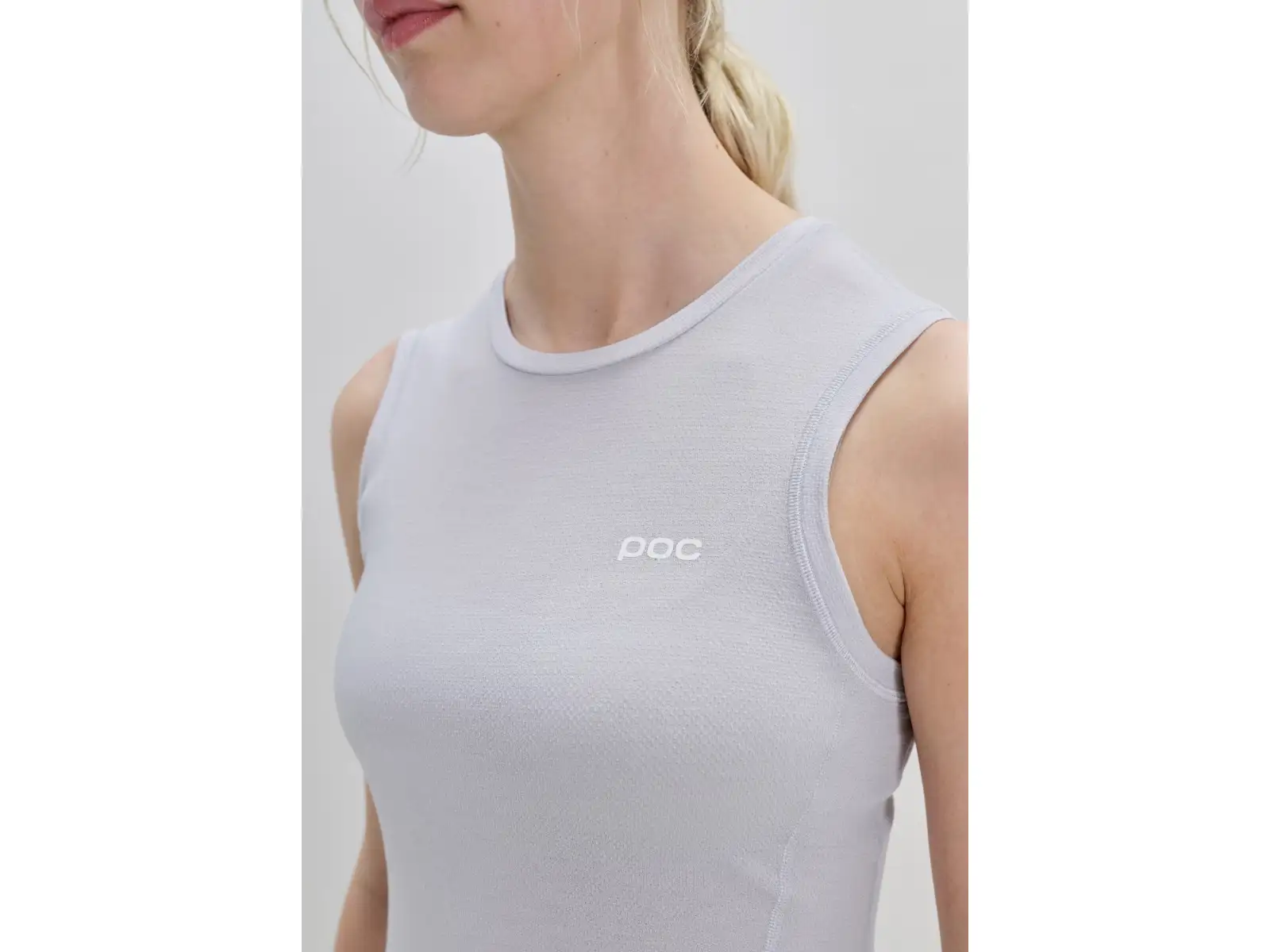 POC Layer Mid women's sleeveless base layer shirt Granite Grey
