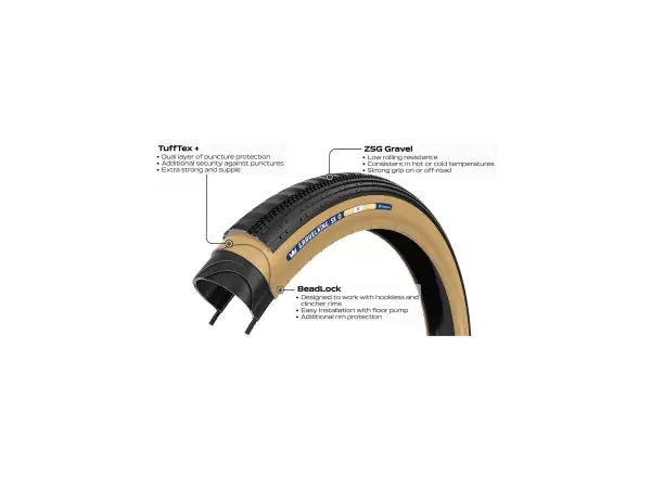 Panaracer GravelKing SS+ tire 700x35 black